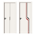 GO-A033 fashion door luxury interior white door modern mdf interior door